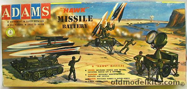 Adams 1/40 Hawk Missile Battery MIM-23 With Loader / Launcher / Tracker and Crew, K154-198 plastic model kit